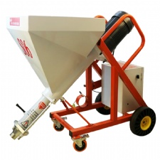 EKIIV W8900 3200W 380V Multifunctional Fireproof Material Sprayer 30L/min 35bar Large Particle Putty Spray Machine