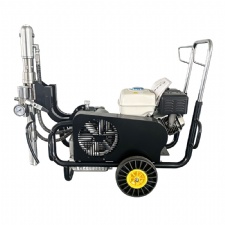 Gasoline Hydraulic Putty Spray Machine W970G High Flow 13L/min Airless Sprayer For Construction Putty Paint Coating